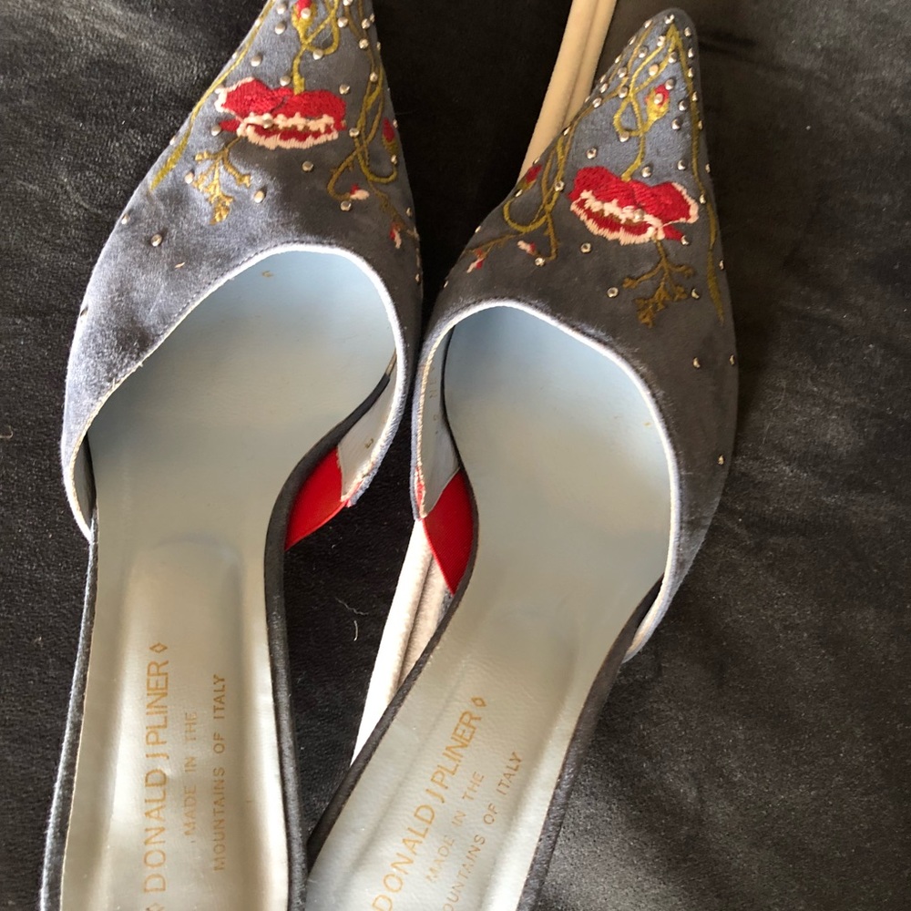 Stunning DJPliner dressy mules